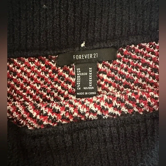 Forever 21 size medium off the shoulder sweater - Picture 4 of 4